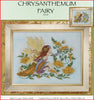 Chrysanthemum Fairy Cross Stitch Pattern
