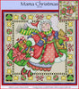 Mama Christmas Cross Stitch Pattern
