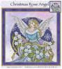 Christmas Rose Angel Cross Stitch Pattern