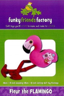 Fleur Flamingo Soft Toy Sewing Pattern