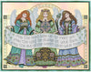Celtic Angels Cross Stitch Pattern