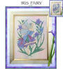 Iris Fairy Cross Stitch Pattern