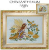 Chrysanthemum Fairy Cross Stitch Pattern