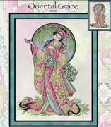 Oriental Grace Cross Stitch Pattern