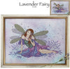 Lavender Fairy Cross Stitch Pattern