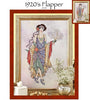 1920's Flapper Cross Stitch Pattern