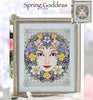 Spring Goddess Cross Stitch Pattern