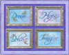 Dream Hope Believe Imagine Cross Stitch Pattern