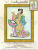 Golden Geisha Cross Stitch Pattern