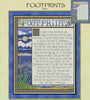 Footprints Cross Stitch Pattern