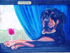 Rottweiler Red Cross Stitch Pattern