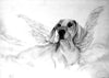 Angel Dachshund Cross Stitch Pattern