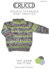 Double Strand Sock Baby Sweater Knitting Pattern - 2026