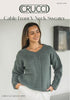V Neck Cable Sweater Knitting Pattern - 2026