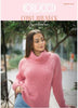 Cowl Neck Rib Sweater Knitting Pattern - 2026