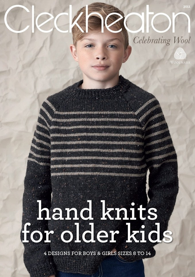 Hand Knits for Older Kids Knitting Pattern Book