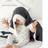 Mod Baby Blanket Knitting Pattern