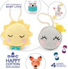 Sun Moon Fox Bear Bunny Mobile Happy Cotton Amigurimi Pattern Book
