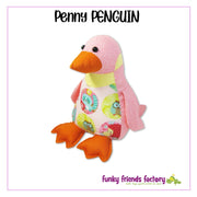 Penny Penguin Soft Toy Sewing Pattern