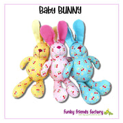 Baby Bunny Soft Toy Sewing Pattern