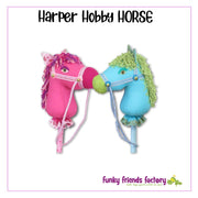 Harper the Hobby Horse Soft Toy Sewing Pattern