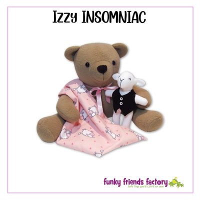 Izzy Insomniac Soft Toy Sewing Pattern