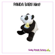 Panda Baby Soft Toy Sewing Pattern