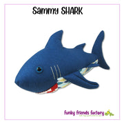 Sammy Shark Toy Sewing Pattern