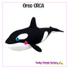 Oreo Orca Soft Toy Sewing Pattern