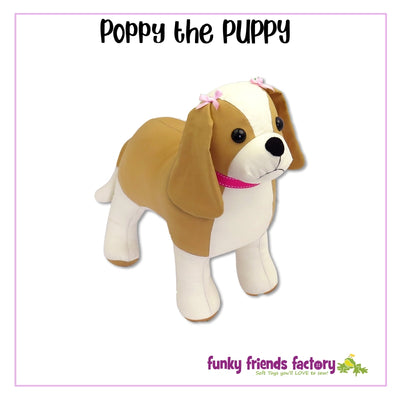 Poppy the Puppy Toy Sewing Pattern