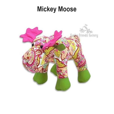 Mickey Moose Toy Sewing Pattern