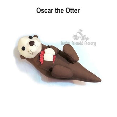 Oscar the Otter Toy Sewing Pattern