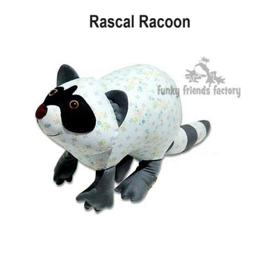 Rascal the Raccoon Toy Sewing Pattern