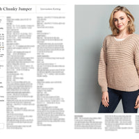 Quick and Chunky Knitting Pattern Booklet