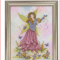 Spring Fairy Cross Stitch Pattern