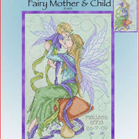 Fairy Mother and Child Cross Stitch Pattern
