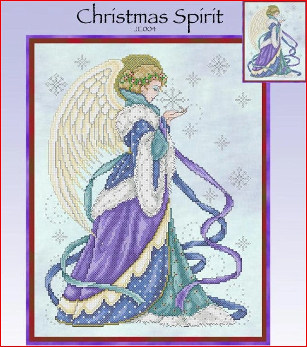 Christmas Spirit Cross Stitch Pattern