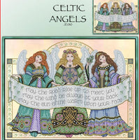 Celtic Angels Cross Stitch Pattern