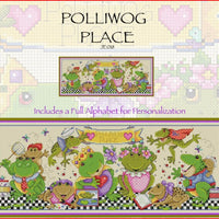 Polliwog Place Cross Stitch Pattern