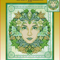 Green Goddess Cross Stitch Pattern