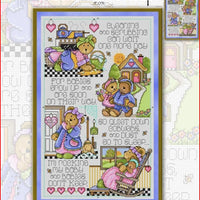 Babies Don't Keep Cross Stitch Pattern