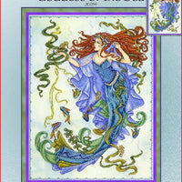 Goddess of the Sea Cross Stitch Pattern