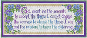 Serenity Prayer Cross Stitch - KIT