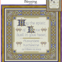 Celtic Wedding Blessing Cross Stitch Pattern