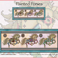 Painted Ponies Cross Stitch Pattern