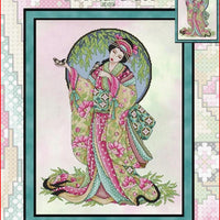 Oriental Grace Cross Stitch Pattern