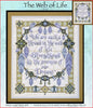 The Web of Life Cross Stitch Pattern