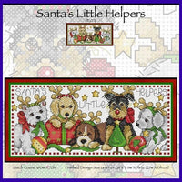 Santa's Little Helpers Cross Stitch Pattern