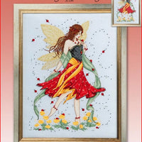 Ladybird Fairy Cross Stitch Pattern