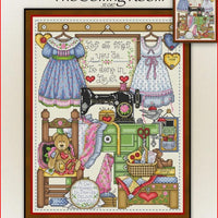 The Sewing Room Cross Stitch Pattern